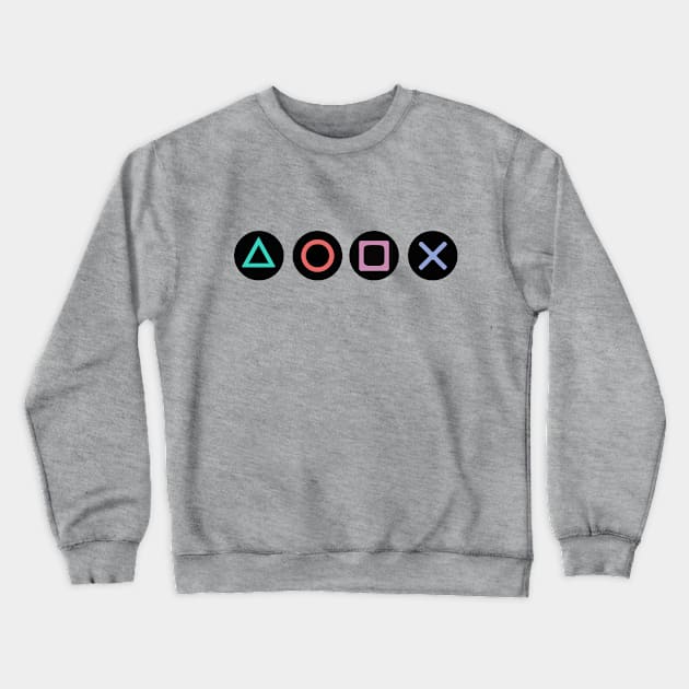 Ps4 Buttone Crewneck Sweatshirt by Clothing Spot 